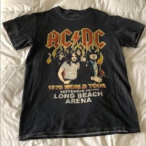 AC/DC band tee